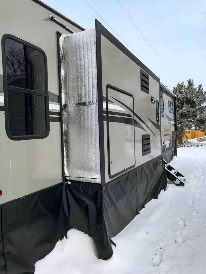 Winter Warmth: Insulating RV Slideouts
