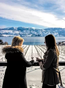 In the Okanagan Valley, Quails’ Gate Winery serves vintages with a view.