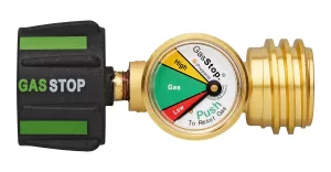 GasStop emergency propane shutoff device