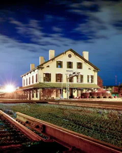 Historic Huntsville Depot was an active passenger station until 1968.