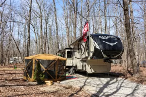 Monte Sano State Park makes a great base camp from which to explore area sites.