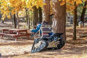 Many Georgia state parks and similar sites offer all-terrain power wheelchairs for use by visitors with mobility impairments.