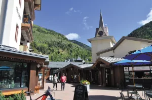 Taos Ski Valley exudes Bavarian charm year-round.