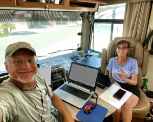 Erik and Jeanne took on new remote jobs, which allowed them the freedom to travel anywhere, anytime.