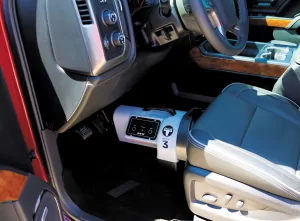 The Blue Ox Patriot 3 is a portable supplemental braking unit.