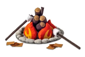 MindWare plush campfire play set
