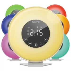 HOmeLabs Sunrise Digital LED Alarm Clock