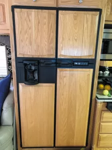 The author’s RV refrigerator will soon be outfitted with a replacement cooling unit.