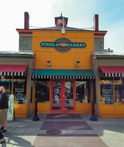 If you’re in Cincinnati, Ohio, visit Findlay Market to try some favorite local foods.