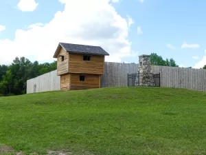 Fort King National Historic Landmark, west of Ocala National Forest, was built by the U.S. Army in 1827.