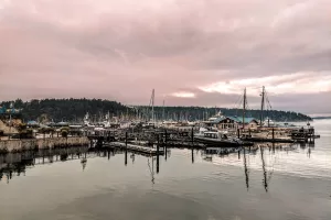 The ports of San Juan Island are home to many fishing boats.