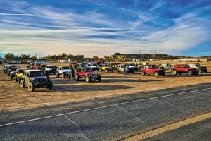 The FMCA 4-Wheelers event in Yuma, Arizona, in January 2023 attracted the owners of 71 vehicles.