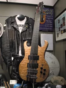 Items from The Allman Brothers Band are showcased at The Big House Museum.