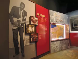 Blues great B.B. King is celebrated in Indianola, Mississippi.