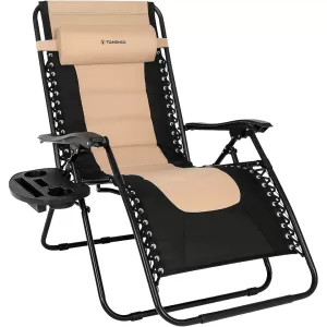 Tomshoo Padded Zero Gravity Chair