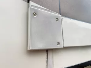 The plastic corner blocks felt like sandpaper and needed replacing.