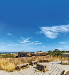 Fort Pickens was designed to protect Pensacola Bay and the Pensacola Navy Yard and Depot.