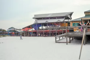 Okaloosa Island’s Boardwalk is a great seaside shopping and dining spot.