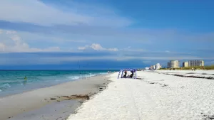 Henderson Beach State Park has a mile-long shoreline.
