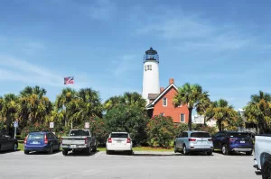 The Cape St. George Lighthouse was rebuilt many times.