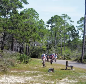 Topsail boasts a variety of biking trails.