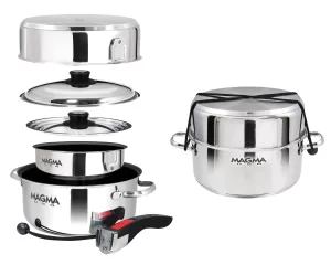 Magma nesting Induction Cookware set