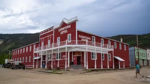 Dawson City’s architecture recalls a golden era.