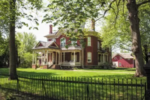 The 1887 Cook-Rutledge Mansion is listed on the National Register of Historic Places.