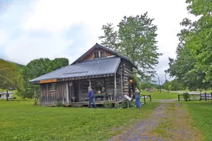A.P. Carter’s birthplace cabin in Hiltons.
