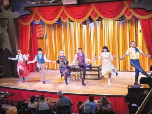 The Hoop-Dee-Doo Musical Revue, a dinner show, will make anyone laugh.