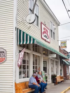 Loitering outside the Floyd Country Store in Floyd, Virginia, is encouraged. Inside, you’ll find an old-time store, a café, and a soda fountain — plus the sound of great music.