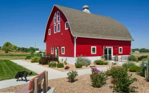 The Sandhills Journey National Scenic Byway Visitor Center is housed in a renovated 1920s barn.
