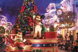 If you’re wintering in Florida, join Mickey’s Very Merry Christmas Party for some holiday cheer.