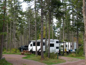 Prince Edward Island National Park welcomes RVers in its two campgrounds.