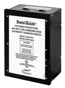 (image 7) Southwire Surge Guard model 40350-RVC 50-amp automatic transfer switch