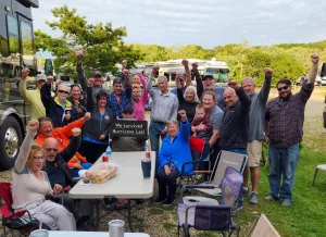 Yankee Travelers chapter members gather for good times — even when Mother Nature tries to thwart their rally plans.