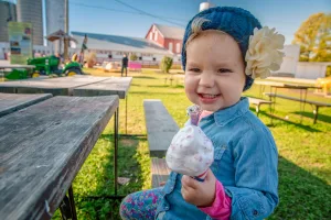 Young’s Jersey Dairy in Yellow Springs is known for its homemade treats and also for family fun at the farm. 