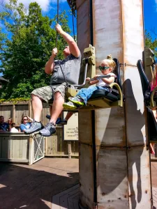 Silver Dollar City boasts family-friendly rides and events. 
