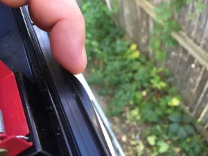 Without treatment, seals may stick to the window frame, making the window difficult to open.