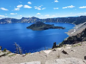Donna Mollan explored Oregon’s Crater Lake National Park and called the scenery outstanding,” full of photo opportunities.