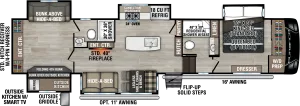 KZ Recreational Vehicles Durango D348BHF