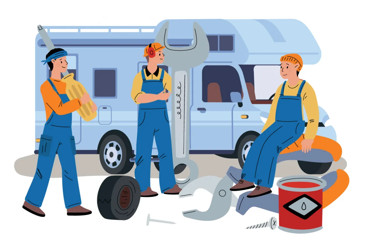 When Your RV Needs Repairs