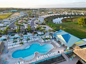 Camp Margaritaville Auburndale in Auburndale, Florida, offers upscale amenities for a true luxury RV vacation experience.