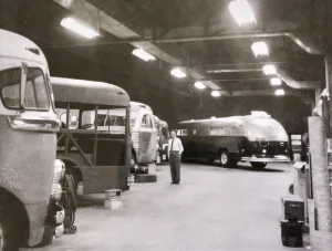 The Flxible was converted by Custom Coach Corporation. 