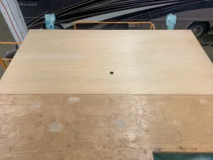 Depending on the extent of the damage, options for repairing it may include gluing a layer of 1/8-inch lauan over the existing wood.