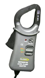 Helpful accessories include a clamp-on ammeter to measure current loads greater than 10 amps.