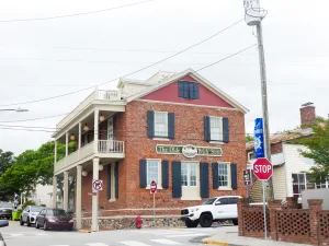 The Old Brick Store on the corner of Main and Front streets dates to 1839.