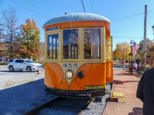 Ride a refurbished trolley at Rockhill Trolley Station.