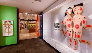 The Museum of International Folk Art houses over 135,000 objects from over 100 countries, including works in the “Multiple Visions: A Commond Bond” exhibit.