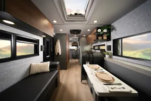 The all-electric Entegra Embark is slated for full production in 2026-2027.